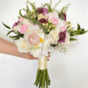 Ramo de novia Hippie chic.