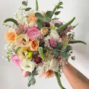 Ramo de novias. Armonía de colores.